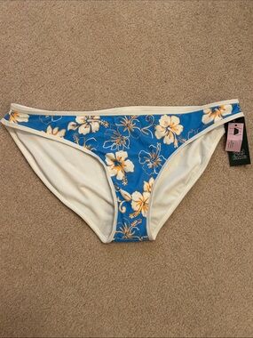 wild fable Blue Floral Bikini Bottoms